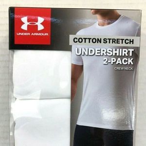 Under Armour Cotton Crew Undershirt 2-Pack 1300000